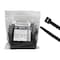 Kable Kontrol Cable Tie, 5-1/2 in L, 1-1/8 in Max Bundle Dia., Black, Nylon 6/6, 18 lb Strength, 1000 PK CT506-M - alternate 1